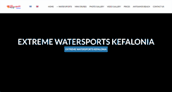 Desktop Screenshot of extremewatersportskefalonia.com